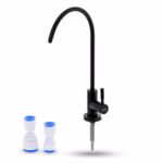 baterie apă filtrată inox negru + filtre