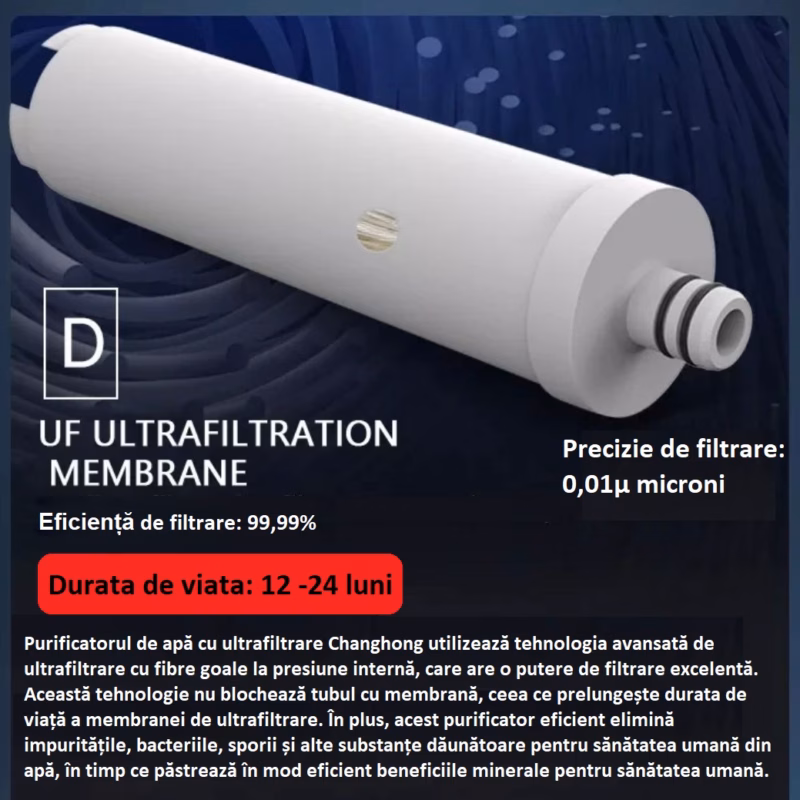 cartus ultrafiltrare 99-99 la 0-01 um