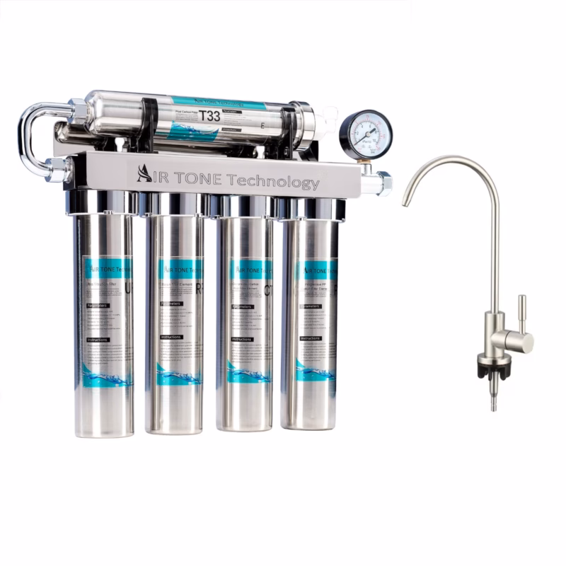robinet apă filtrată inox