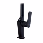 baterie 3 căi bucătărie crom cu LCD negru air tone