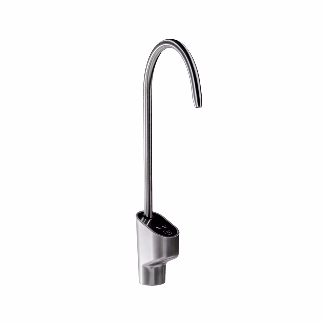 Filtru apa osmoza inversa direct flow Air Tone Technology 600GPD, Fara bazin (tankless), Sistem RO + PAC, display TDS, Raport 2:1 economie apa, Cartuse twist schimbare rapida, Purificator sub chiuveta, Culoare alb