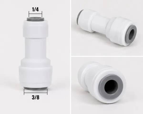 Conector rapid 1/4”-3/8” Push-Fit pentru furtun de apă