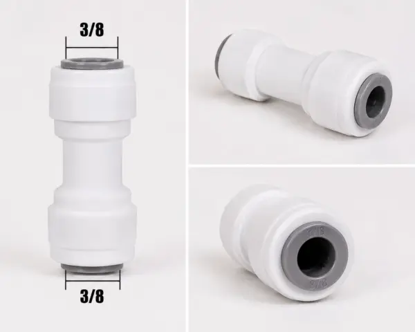 Conector rapid 3/8”-3/8” Push-Fit pentru furtun de apă