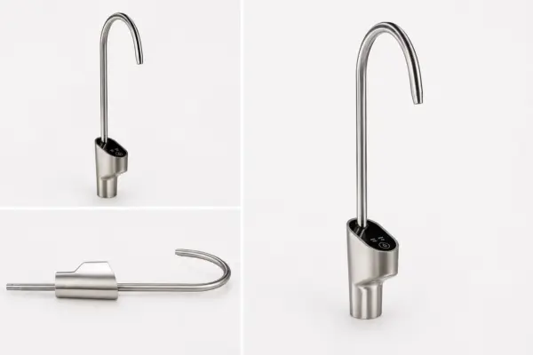 Robinet electronic cu Touch și afișaj TDS, conexiune rapidă 1/4”