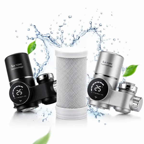 Cartuș rezervă filtru apă – 8 stagii, reduce plumb, clor & metale grele, Alb